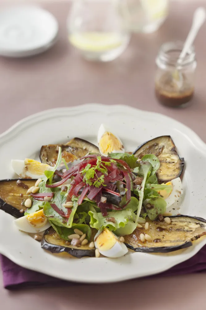 salade extraordinaire aux aubergines grillées