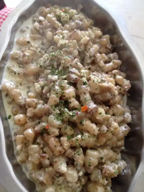 Poêlée de crosnes à la crème