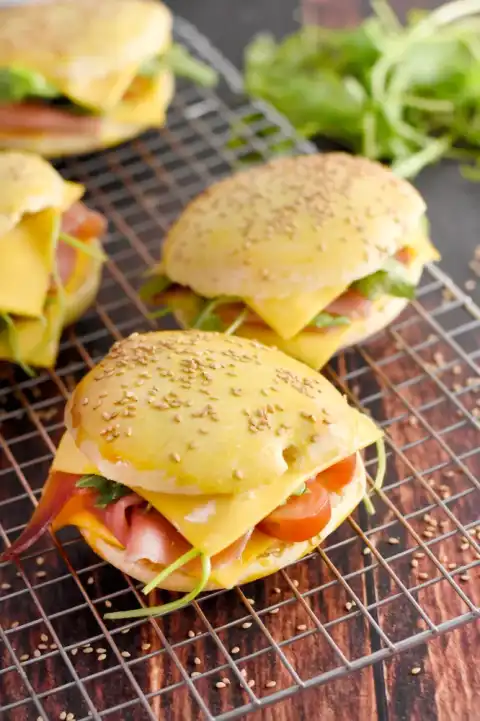 Pains burger maison