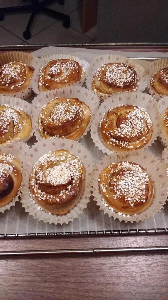 Kanelbulle (viennoiserie suédoise à la cannelle)