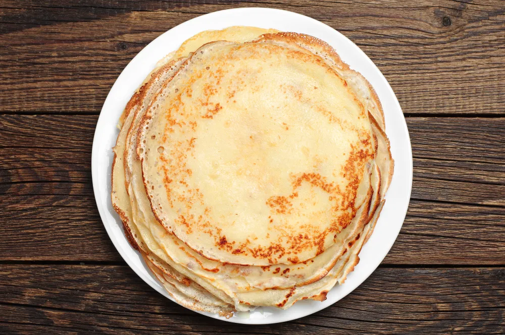 Crêpes sans huile