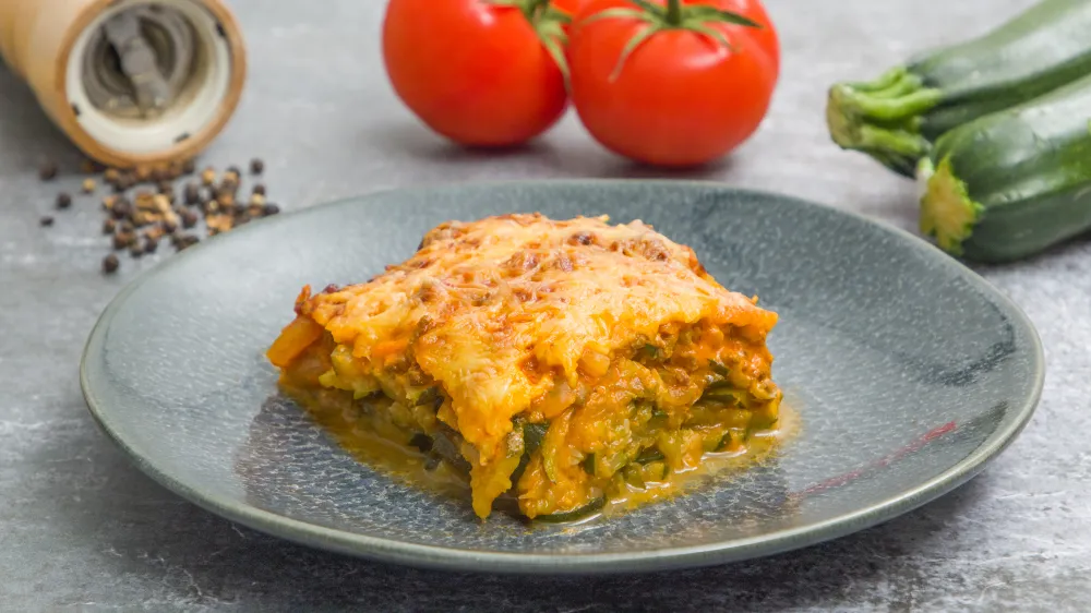 Gratin de Courgettes à la viande