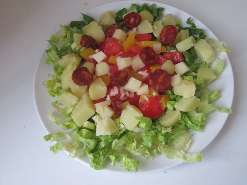 Salade-repas aux couleurs et saveurs dEspagne