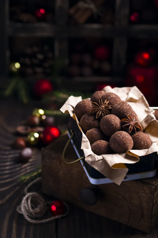 Truffes au chocolat