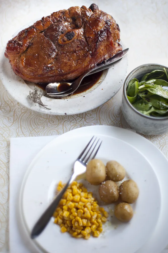 Rouelle de porc de Noël