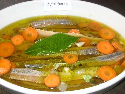 Harengs fumés marinés façon brasserie