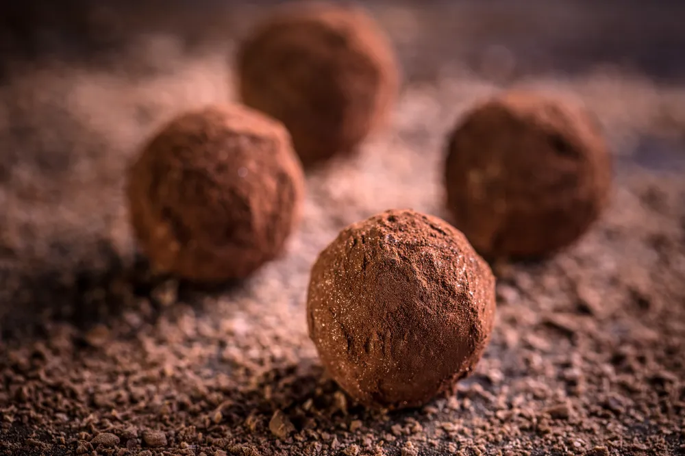 Truffes en chocolat