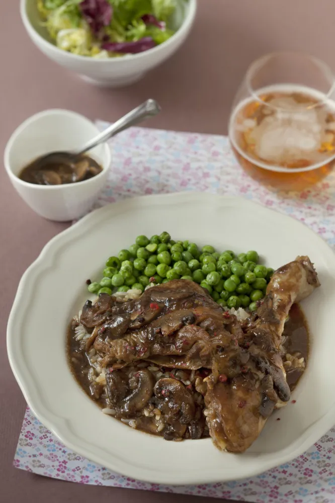 Coq à la bière