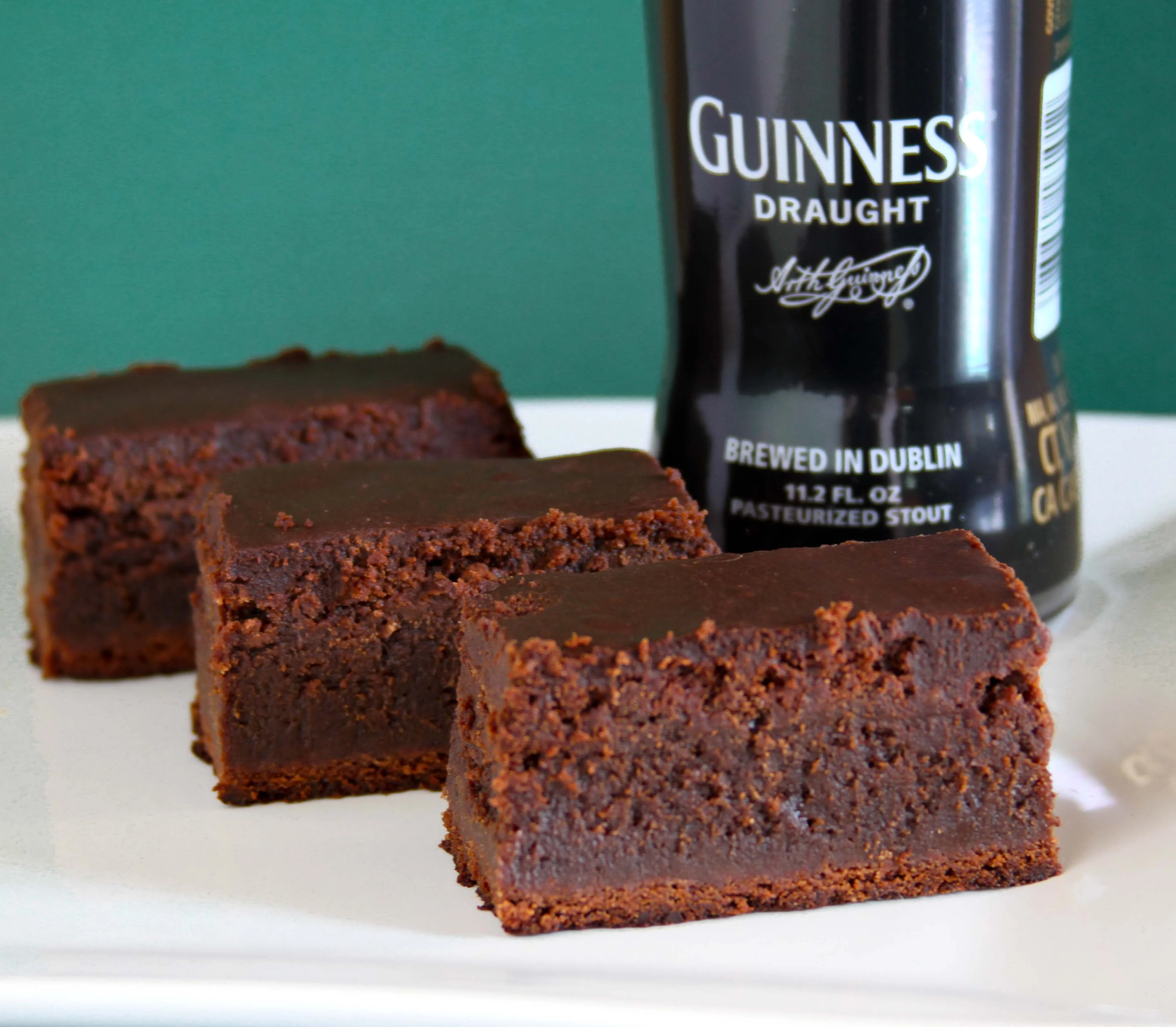 Guinness brownies extra noirs