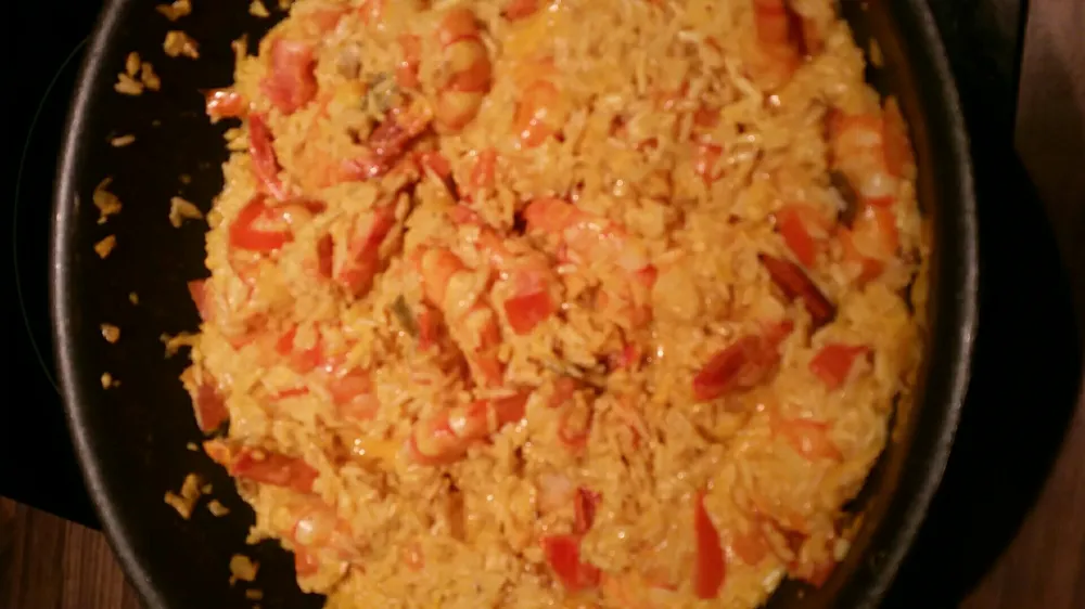 Biryani de poisson