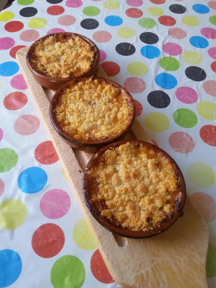 Crumble salé tomato-chèvre