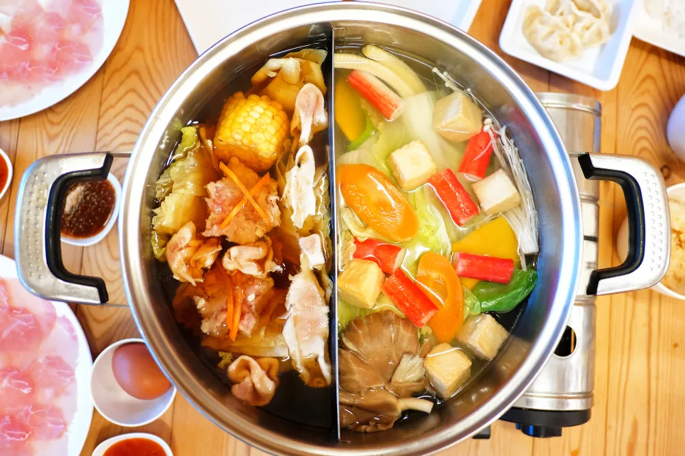 Fondue à la sauce sukiyaki lao (Laos)