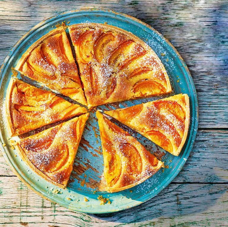 Tarte aux abricots et aux amandes