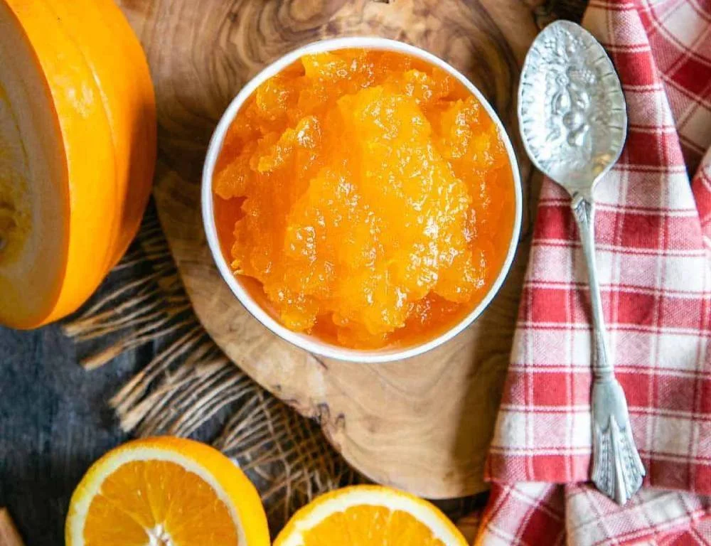 Confiture de citrouille aux agrumes