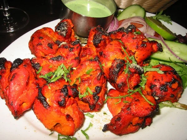 Poulet tandoori rouge