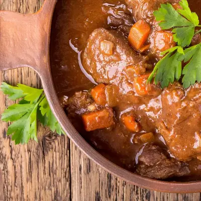 Ragoût de Bœuf aux Carottes et Pommes de Terre