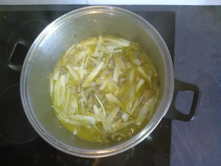 Ragoût d'agneau aux endives