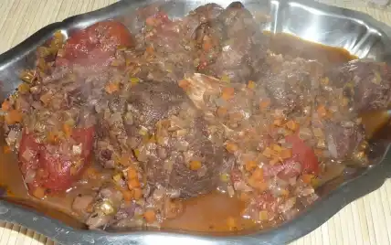 Ragoût de bœuf à litalienne et ses petits gnocchis parfumés aux cèpes