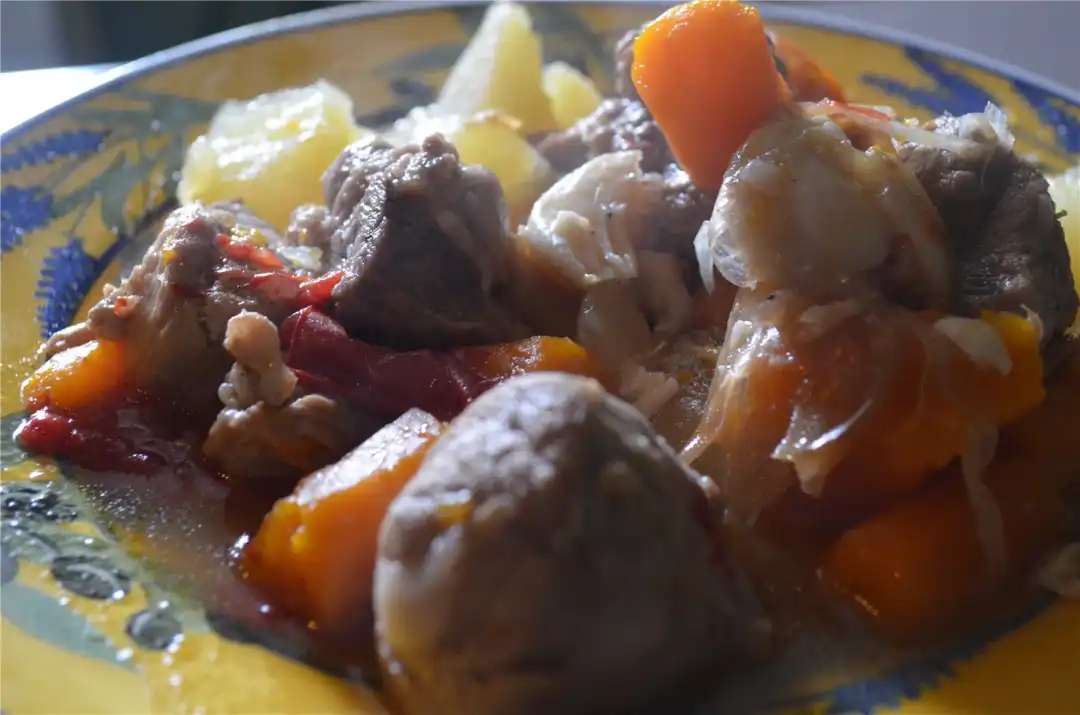 Ragoût de porc Bonne femme