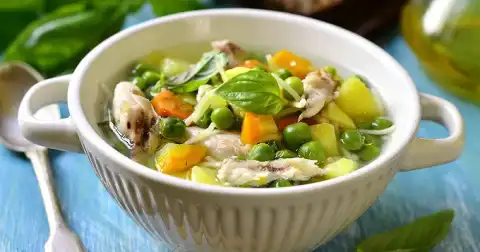 Ragoût de poulet et Légumes