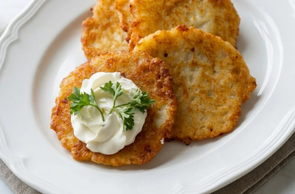Galettes de Pommes de Terre Polonaises Râpées