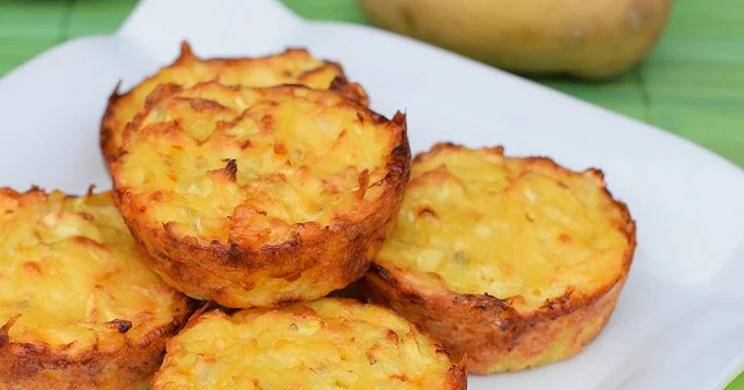 Muffins de pomme de terre