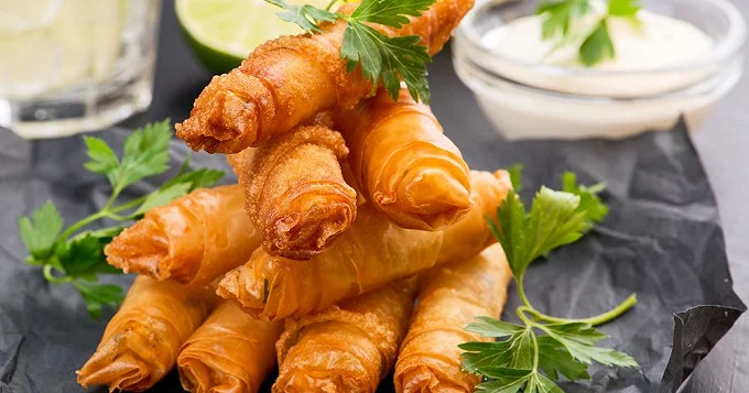 Nems de chèvre frais