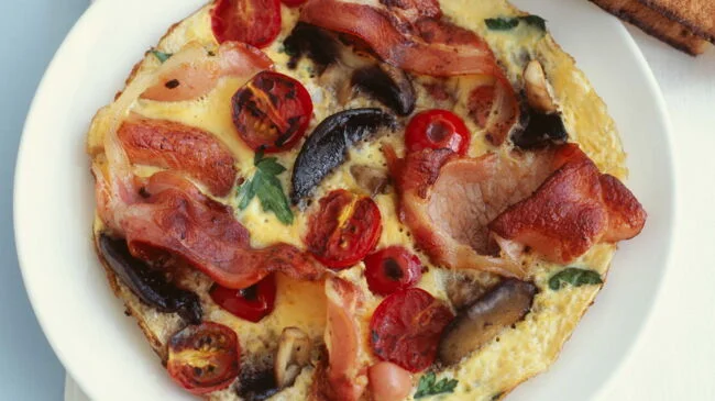 Omelette petit déjeuner