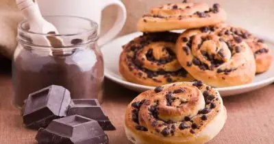 Escargots aux pépites de chocolat