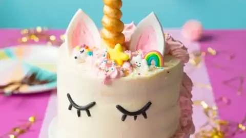 Gâteau d'anniversaire Licorne