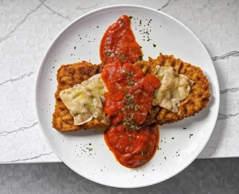 Escalopes de veau Parmigiana