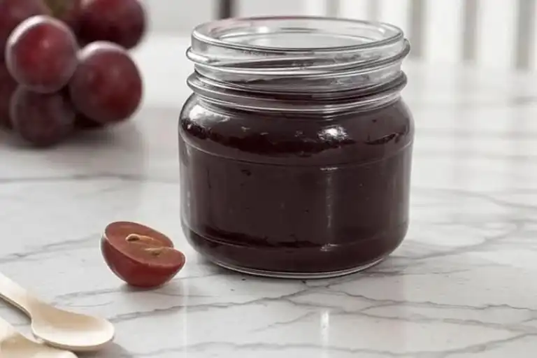 Confiture de raisins rouges