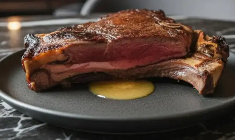 Côte de bœuf au miel