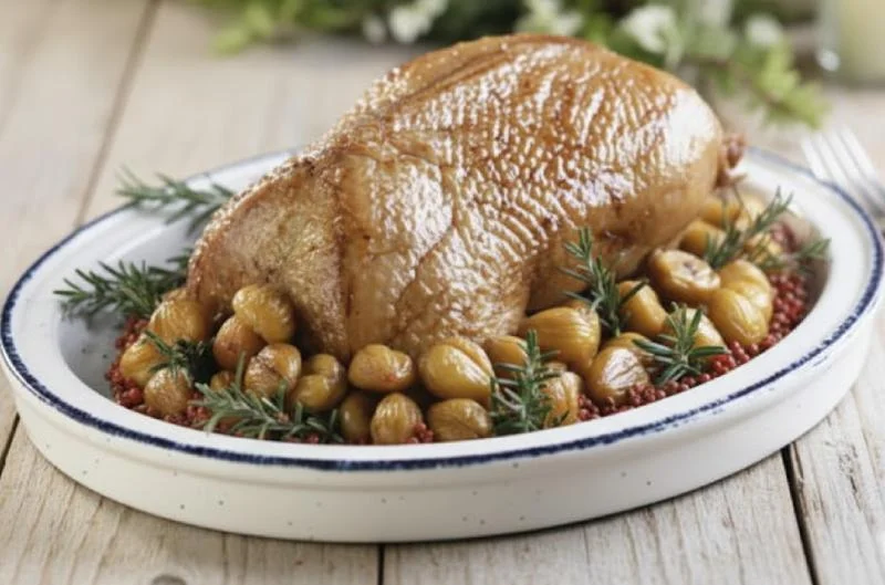 Canard aux châtaignes