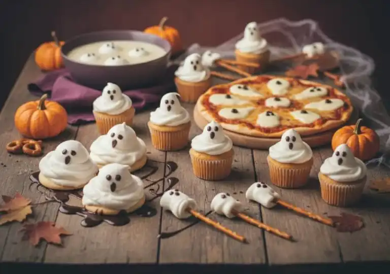 13 Recettes de Fantômes d'Halloween Faciles et Amusantes
