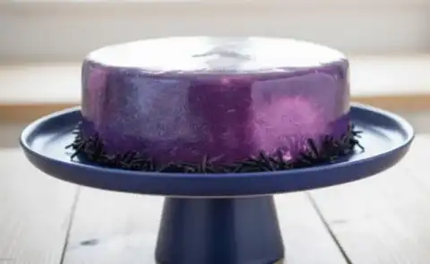 Gâteau d'Halloween au Fromage et Myrtilles