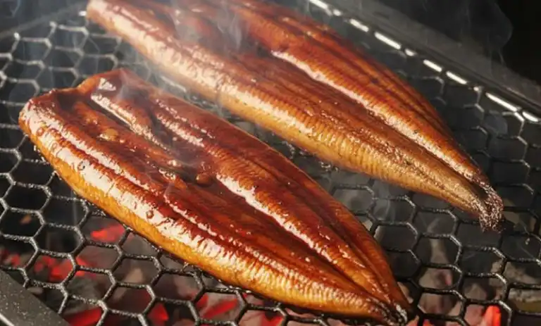 Anguilles au barbecue