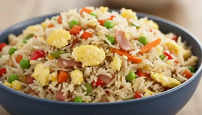 Riz cantonais à la sauce soja