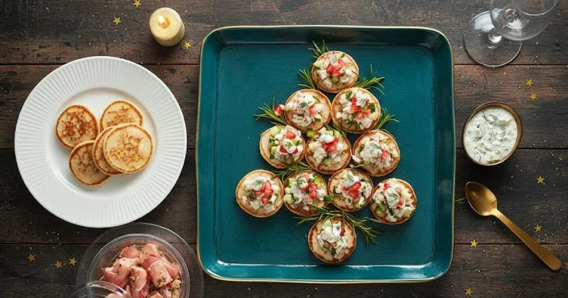 Tartare de bar au Tzatziki