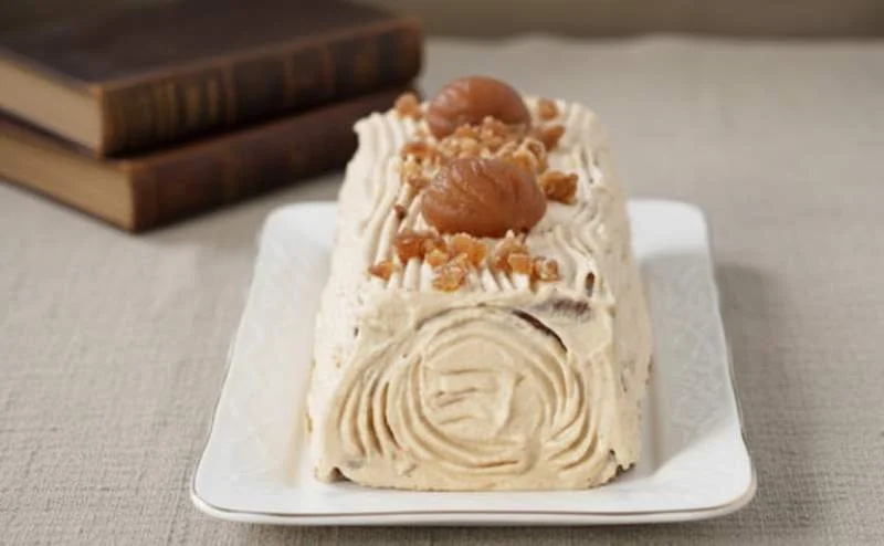 Bûche de Noël crème au beurre