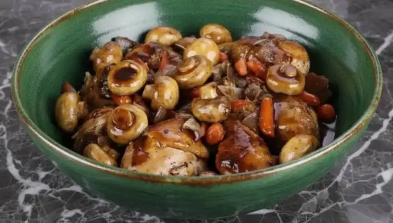 Oie en daube au vin rouge