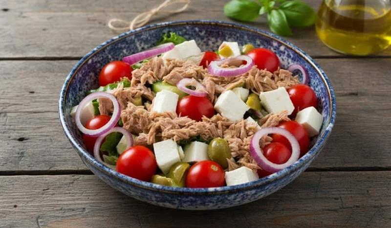 Salade tunisienne à la féta