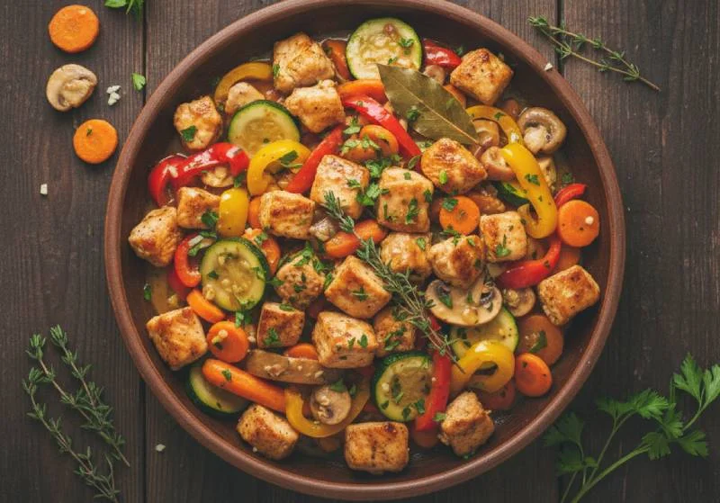 Sauté de Dinde à la Française: Recette Rapide en 30 Minutes