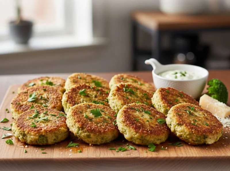 Galettes de Brocoli Moelleuses : La Recette Facile que les Enfants Adorent