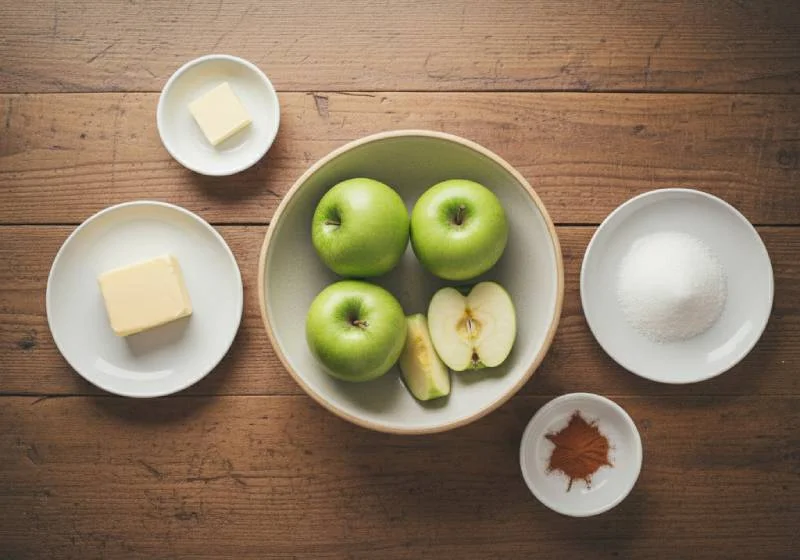 Pour la garniture aux pommes