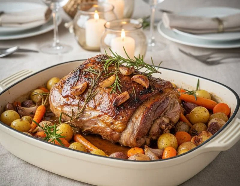 Gigot d’agneau de 7 heures aux épices de Noël : la recette ultime
