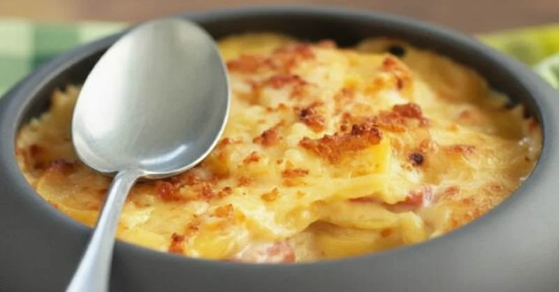 Gratin dauphinois aux lardons