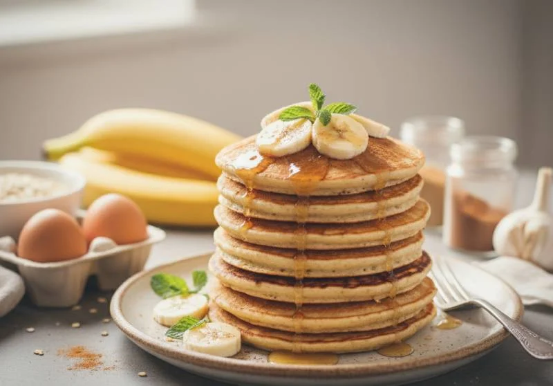 Pancakes Banane Avoine : La Recette Healthy en 3 Ingrédients