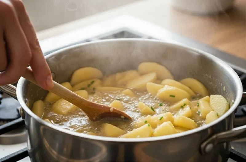 Préparation de la Compote