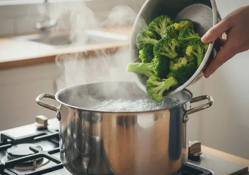 Préparation du Brocoli